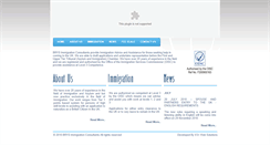Desktop Screenshot of brysimmigration.com